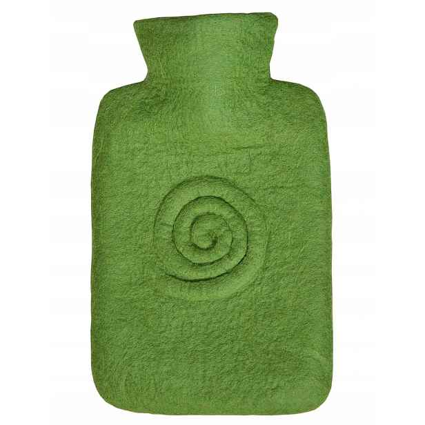 Termofor Hugo Frosch Classic s plstěným obalem ze 100 % ovčí vlny merino