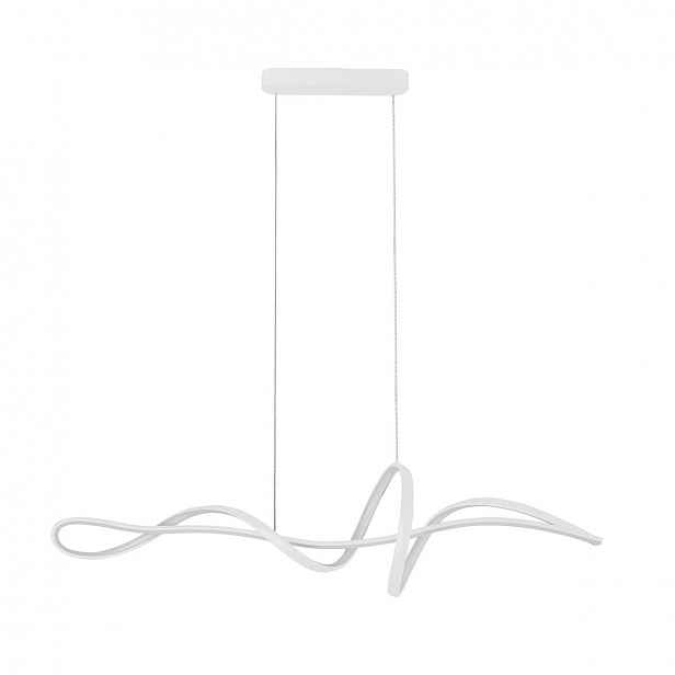 Mila, Moderní, stylová, dekorativní, bílá závěsná Led lampa, 2700LM