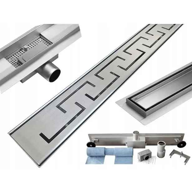 Odtokový žlab MEXEN FLAT 60 cm - vzor M15