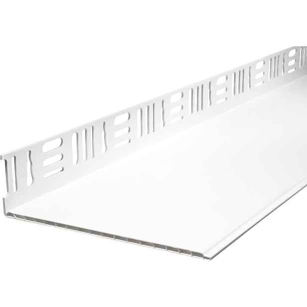 Profil soklový montážní Retek PVC 160 mm 2 m