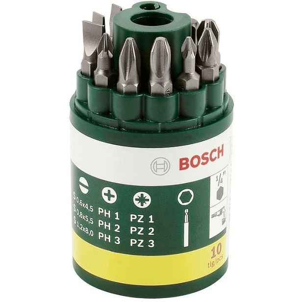 Sada šroubovacích bitů Bosch Promoline 10 ks