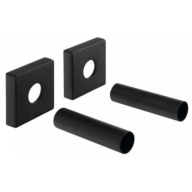 Sapho - Set krycích rozet, matná černá CP815B