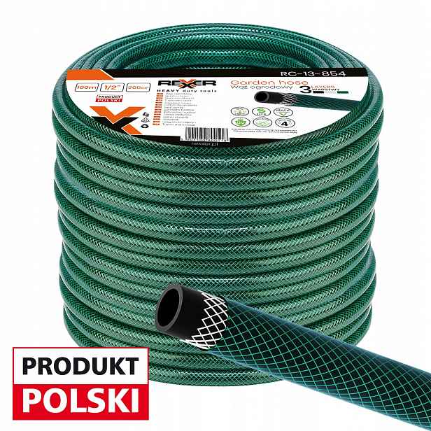 Hadice 1/2" 100 M 3VRSTVÝ Polský Výrobek