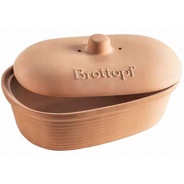 Mäser 931996 nádoba na chléb Ceramica z přírodního jílu, hnědá