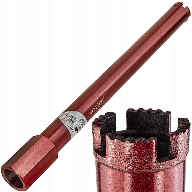 Vrták Do Betonu 38 x 450 mm 1.1/4" Vrtačka Korunkový Vrták