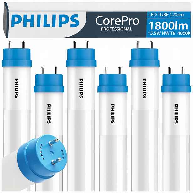 Philips Led žárovky 120 cm 15,5 W 36 W 1800 lm 4000 K 50000 h CorePro 6 x