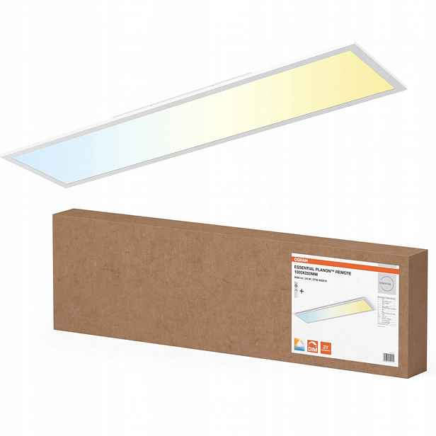 Stropní Led panel 24W 2000lm 4000K 100x25 Dálkový Ovladač Osram