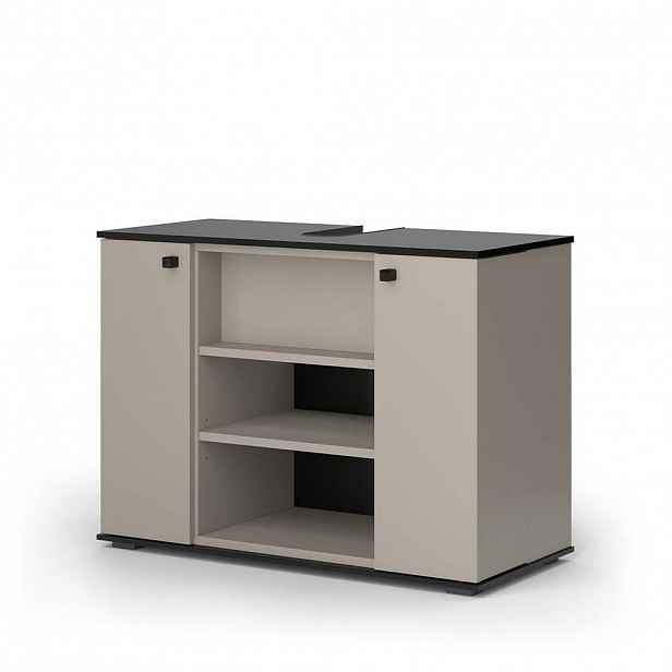 Vicco TOALETNÍ SKŘÍŇKA PRO UMYVADLO Joli Greige 80 x 59 cm se 2 dveřmi