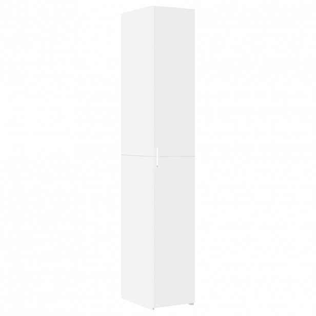 vidaXL Skříň highboard bílá 30 x 42,5 x 185 cm kompozitní dřevo