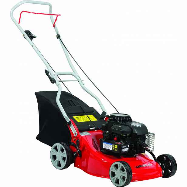 Benzínová Tlačná Sekačka World Grb 400P Hw B&s 450 40 CM 3V1 125 CM3