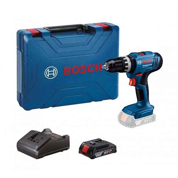 Bosch - 18V AKU vrtačka s příklepem GSB 18V-25, 1x aku 2,0 Ah Li-Ion, nabíječka 06019K9309