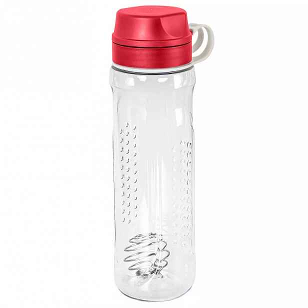 Bidon 610 ml Shaker plus pružina malina