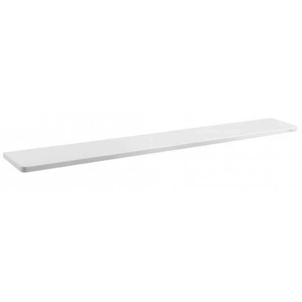 Sapho Abeline - Polička, délka 80 cm, matná bílá AB800-0101
