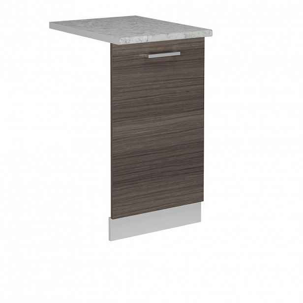 Vicco ČELNÍ PANEL MYČKY R-Line Ušlechtilá šedá 45 cm s pracovní deskou