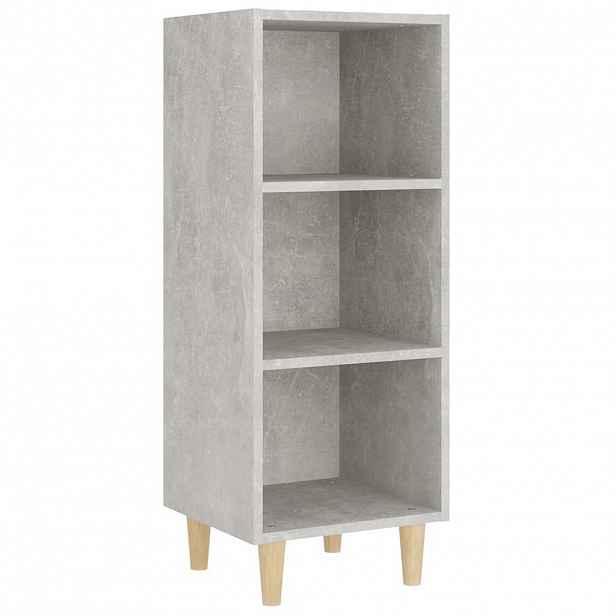 vidaXL Příborník betonově šedý 34,5 x 32,5 x 90 cm kompozitní dřevo