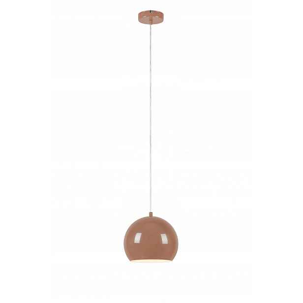 Závěsná lampa hnědá s průhledným kabelem Pop Brown 108990 Markslojd