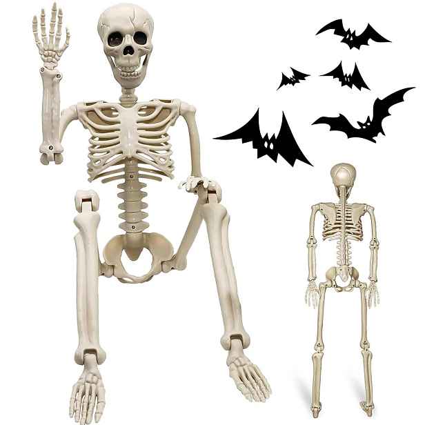 94 cm Dekorace kostlivec kostlivec dekorativní na Halloween
