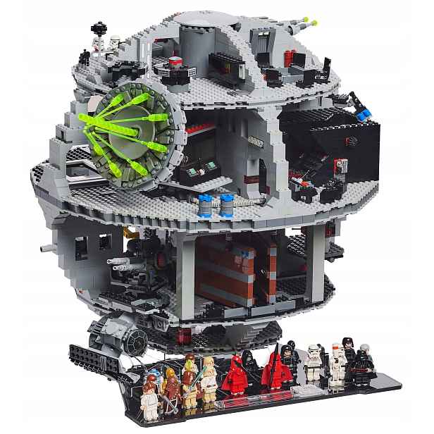 Podstavec Blacked Brick pro Lego 75159 Star Wars Hvězda smrti