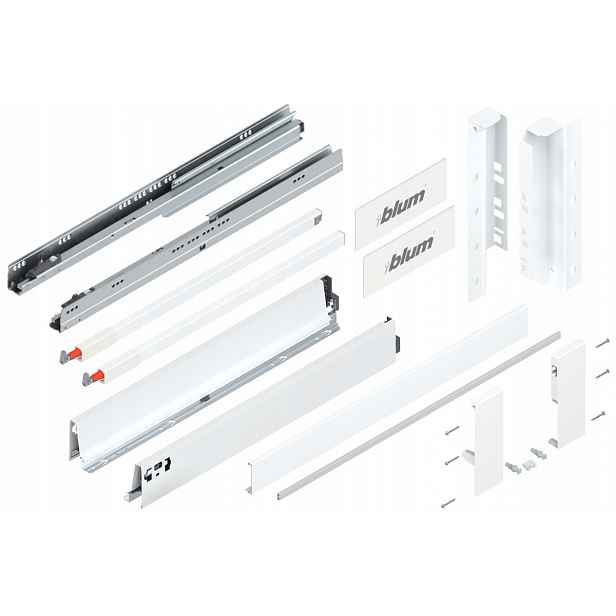 Blum Tandembox 650 Šuplík , Vnitřní střední, C, Bílá