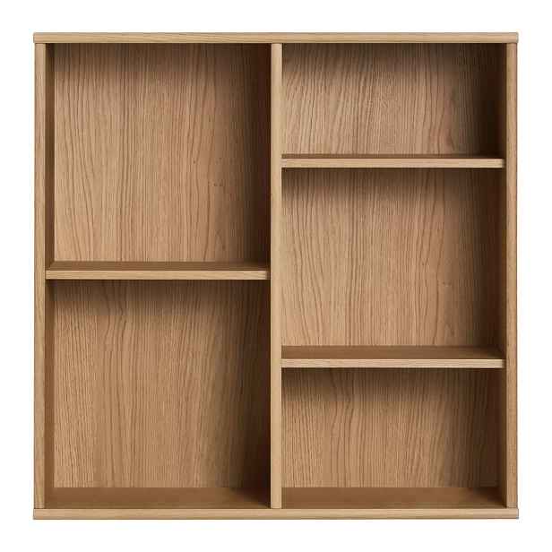 Závěsná knihovna v dekoru dubu v přírodní barvě 70x70 cm Mistral – Hammel Furniture