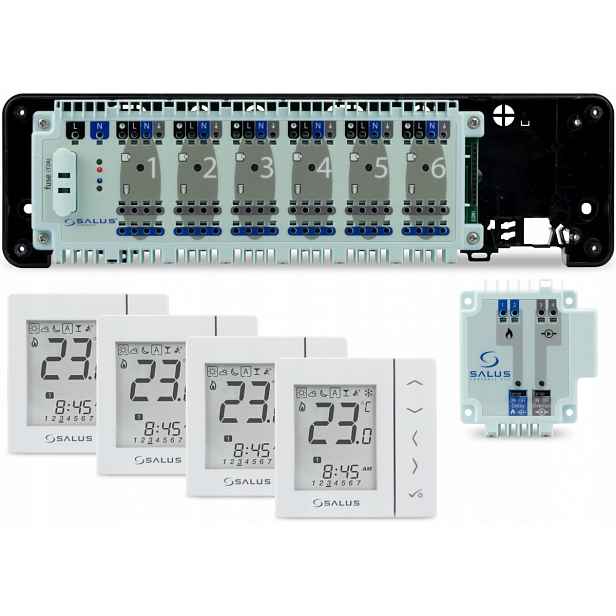 Salus Startpack Standard Kabelová Sada Pro Ovládání Podlahového Vytápění