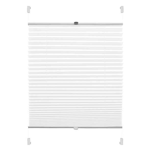 Bílá roleta 80x150 cm Plisé Verona – Gardinia