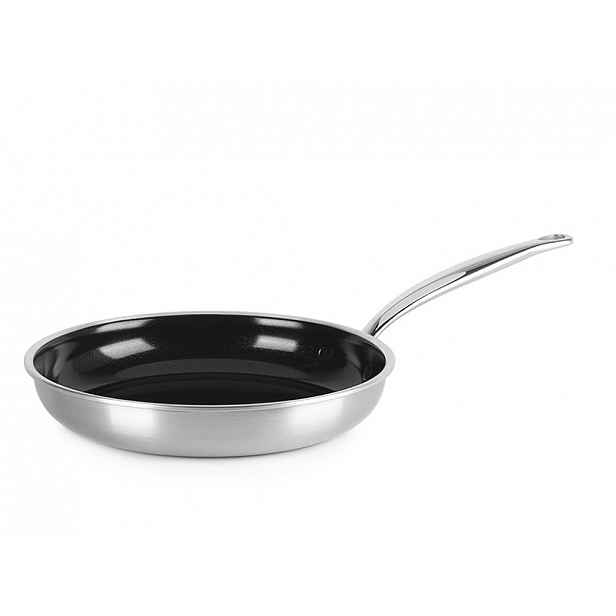 GreenPan Premiere nerezová pánev s keramickým povrchem, 24 cm