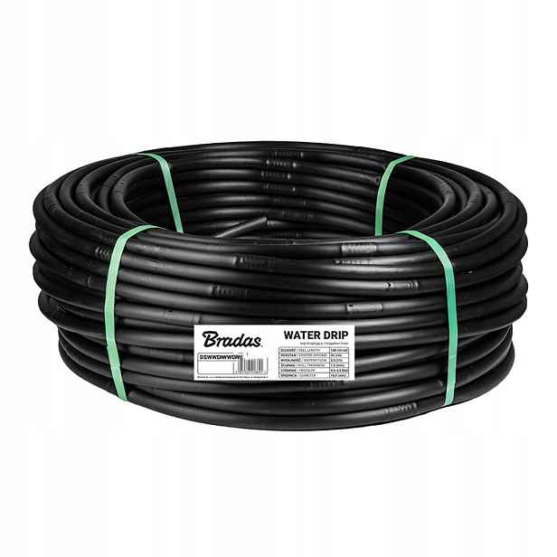 Hadice Bradas Water Drip Pe 100m 16x1,2mm 40cm 2,5l/h