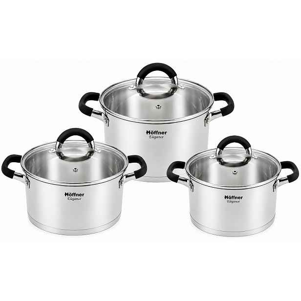 Sada Hrnců 8 El Hoffner Elegance Sada Hrnců Premium