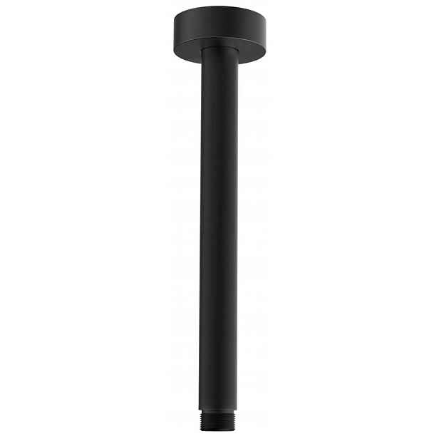 Sapho - Sprchové rameno stropní, 20 cm, matná černá 1205-05B