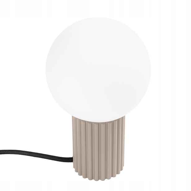 Stolní lampa G9 kulatá béžová Moderní matná Halo Sollux