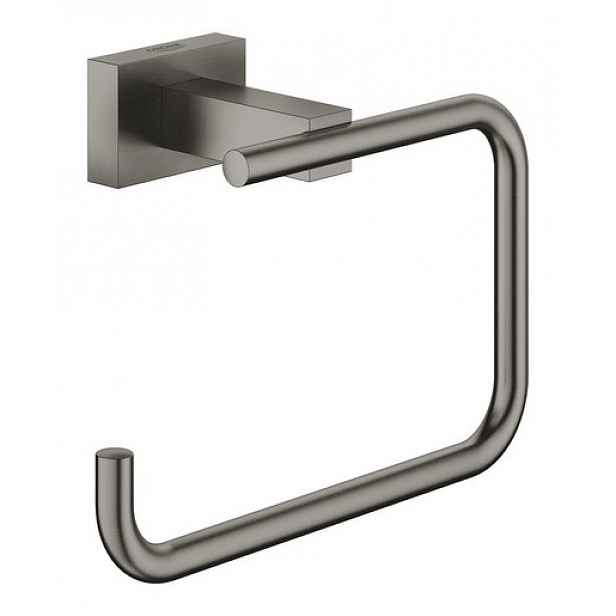 Držák toaletního papíru Grohe ESSENTIALS Cube kartáčovaný Hard Graphite 40507AL1