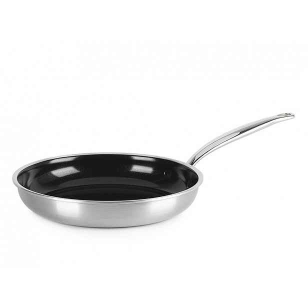 GreenPan Premiere nerezová pánev s keramickým povrchem, 28 cm
