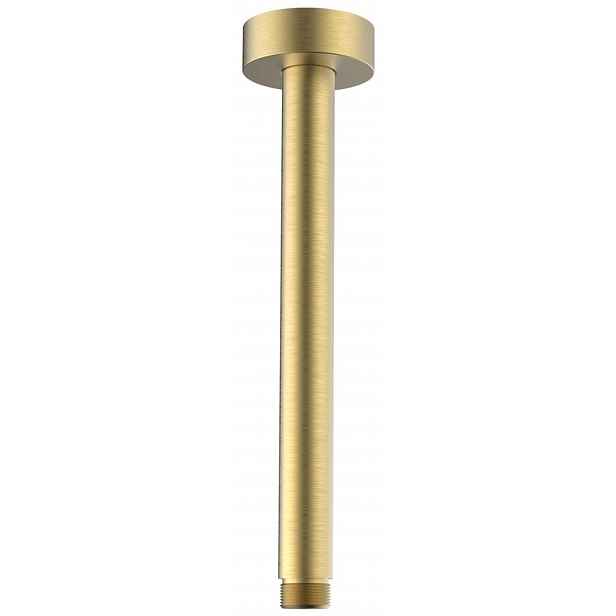 Sapho - Sprchové rameno stropní, 20 cm, matná zlatá 1205-05GB