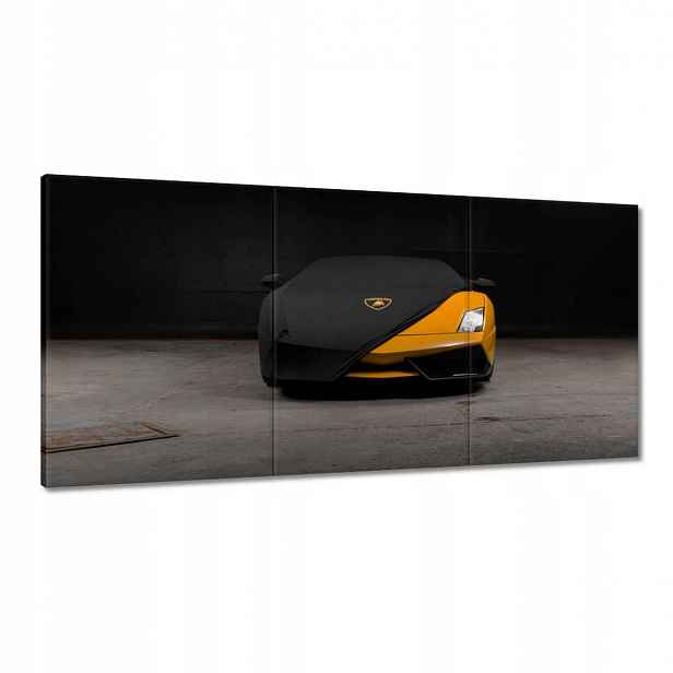 Obrazy 180x90 Oranžové auto