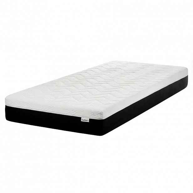 Beliani GELOVÁ matrace s paměťovou pěnou H2/3 Střední 90/200 cm Spongy