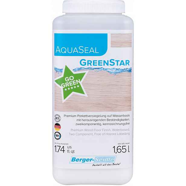 Berger-Seidle AquaSeal GreenStar Mat 1,65L polyuretanový lak 2K