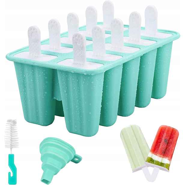 Silikonové formičky na led, 6 komor, bez Bpa, pro děti, formičky