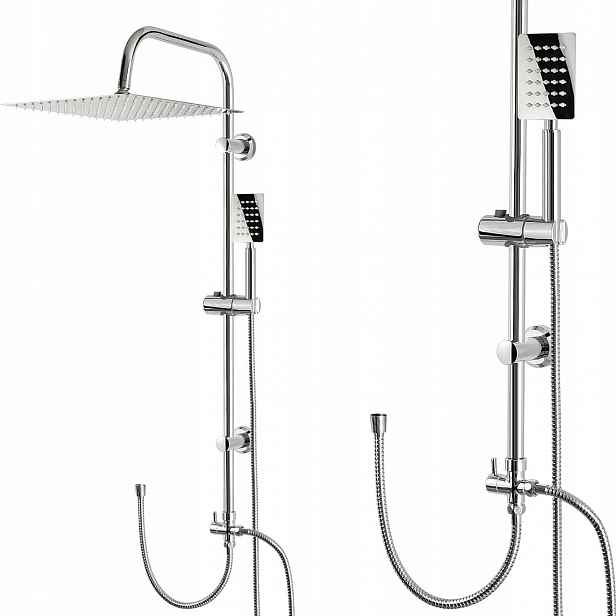Sprchová Sloupová Sprcha Bez Baterie S Dešťovou Sprchou 30 CM