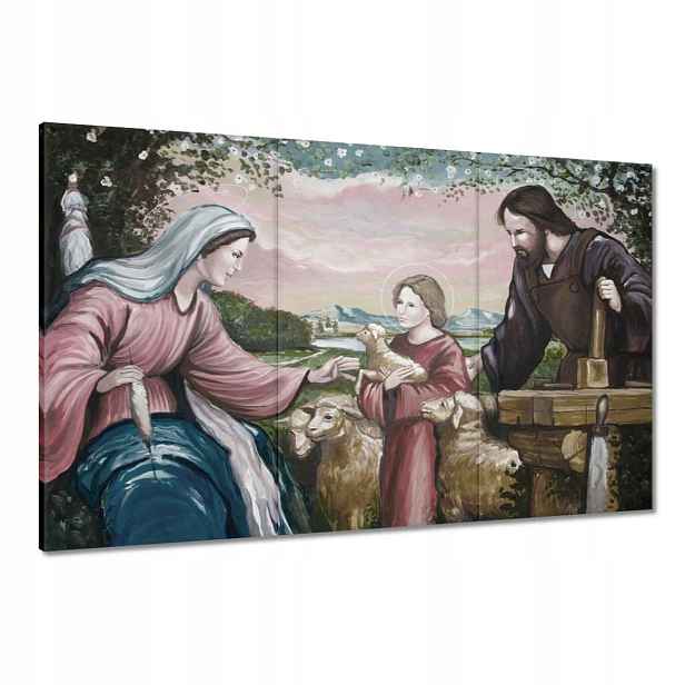 Obrazy 120x80 Josef Cieśla a Ježíš