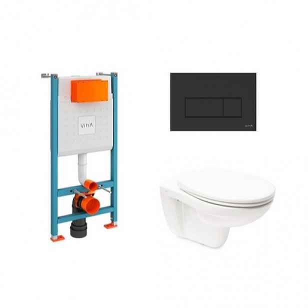 Závěsný wc set do lehkých stěn / předstěnová Vitra Normus SIKOVSB3