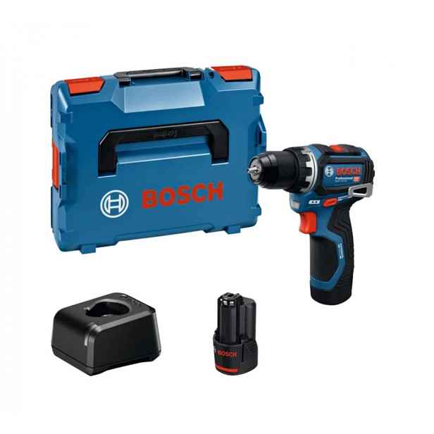 Bosch - 12V AKU vrtací šroubovák GSR 12V-32, 2x aku 2,0 Ah Li-Ion, nabíječka 06019N7002