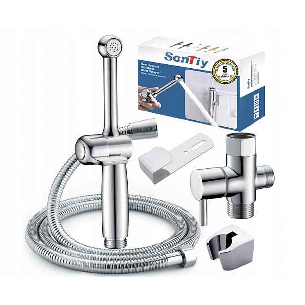 SonTiy Ruční tryska bidet na toaletu, mosazný bidetový nástavec