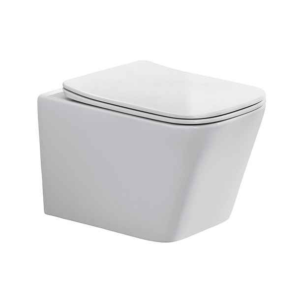 ArtCom Závěsná WC mísa WALL HUNG E-1060A | bílá