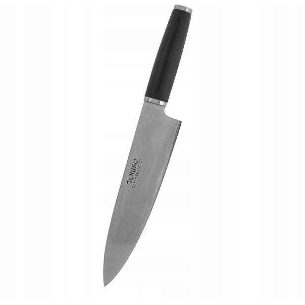 Nůž Tokisu Gyuto Black Rubber 67-layer Damascus