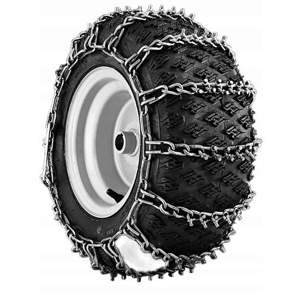 Sněhové řetězy s hroty 20x10-8" pro traktory Husqvarna