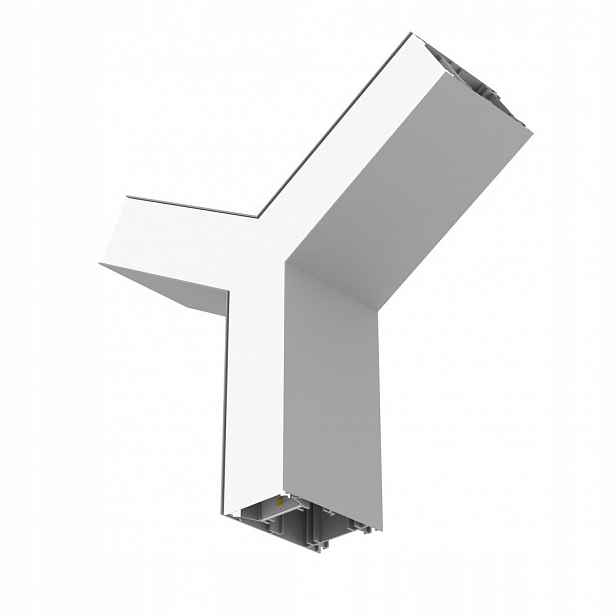Spojka pro lineární svítidla 10.2W 1350lm Cct Tvar Y Šedá Office Linear