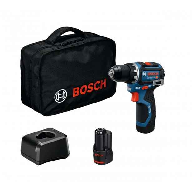 Bosch - 12V AKU vrtací šroubovák GSR 12V-32, 2x aku 2,0 Ah Li-Ion, nabíječka 06019N7003