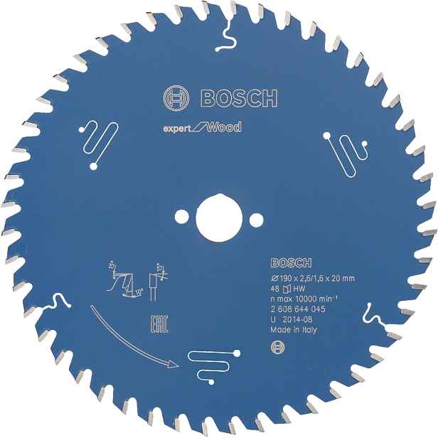 Kotouč pilový Bosch Expert for Wood 190×20×2,6 mm 48 z.