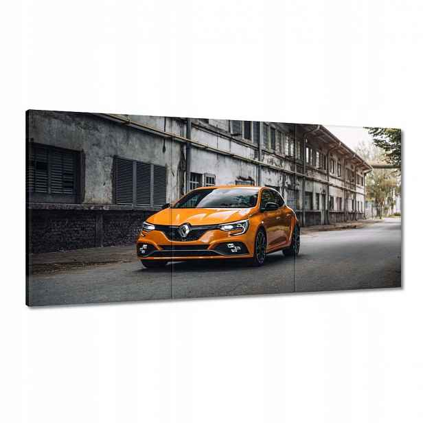 Obrazy 120x60 Oranžový Renault Auto